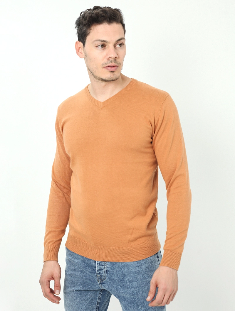Pull col v essentiel